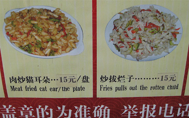 Chinees vertaalbureau - chinglish 106