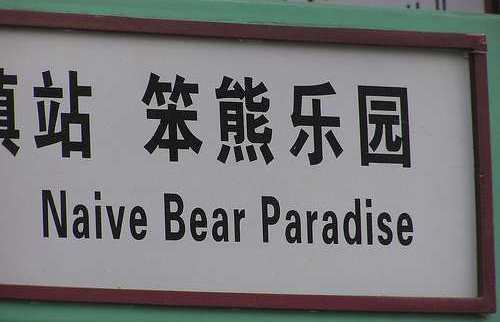 Chinees vertaalbureau - chinglish 137